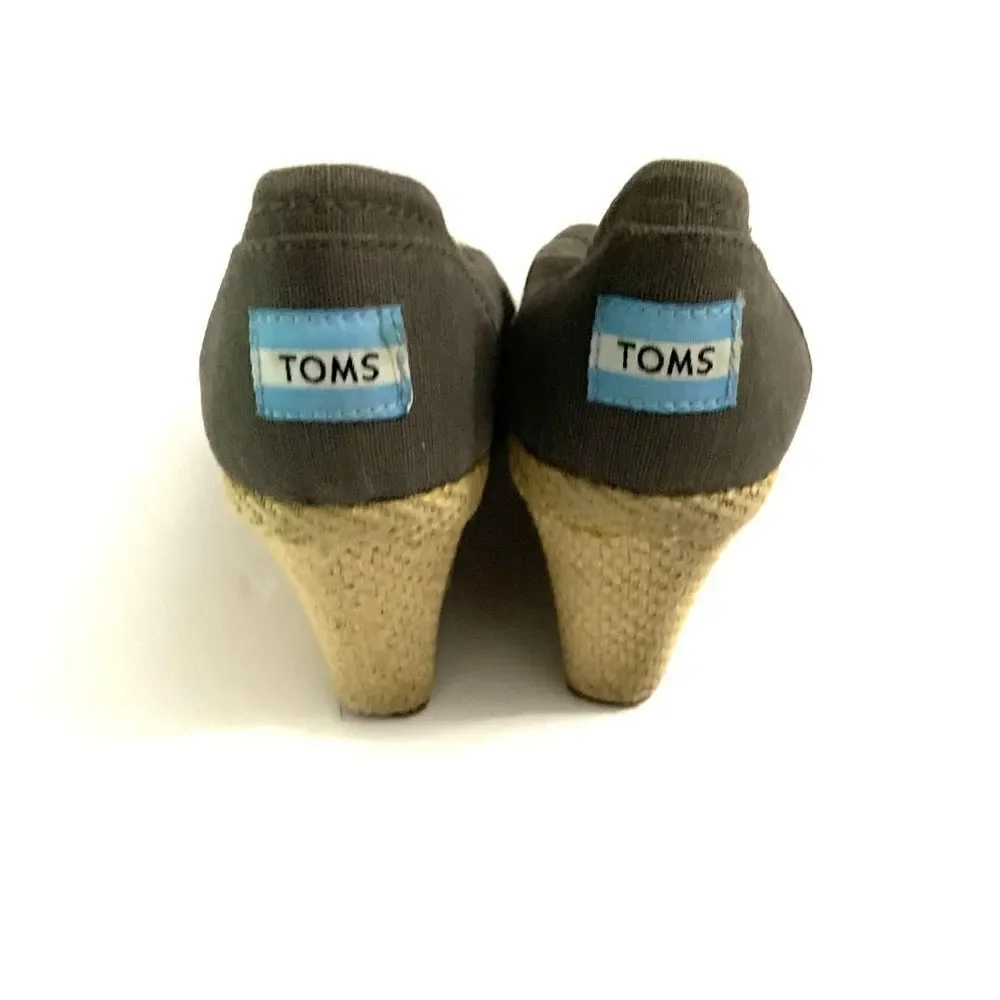 Ladies Tom's Wedge Heels